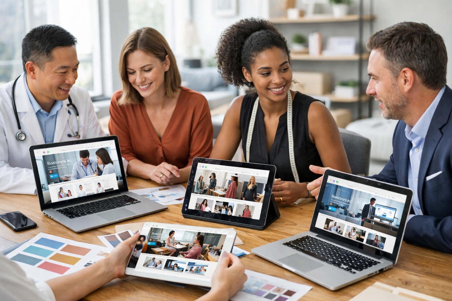 thiết kế website theo ngành