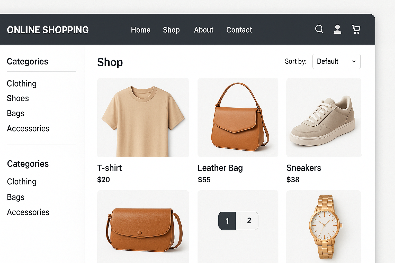 website bán hàng hiệu quả