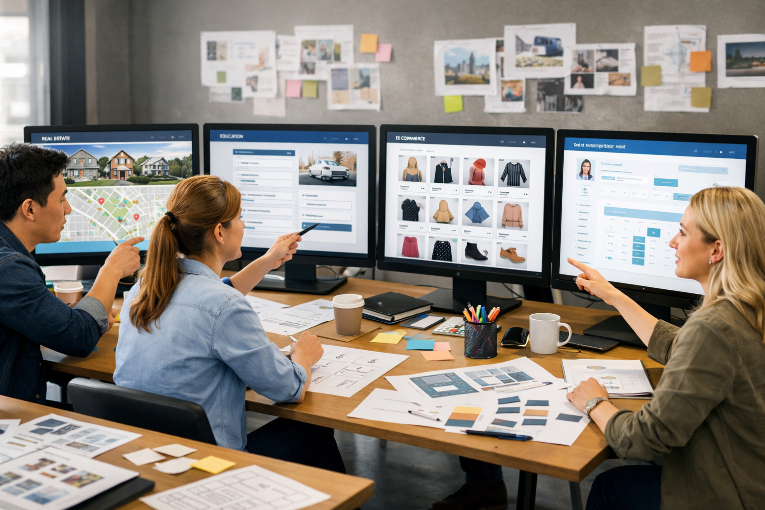 thiết kế website theo ngành