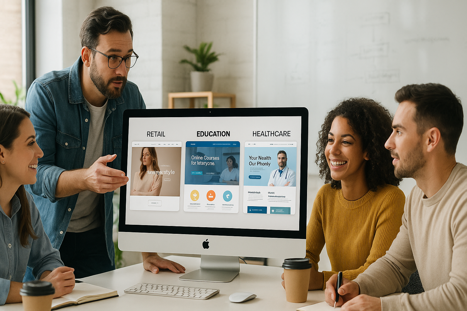thiết kế website theo ngành