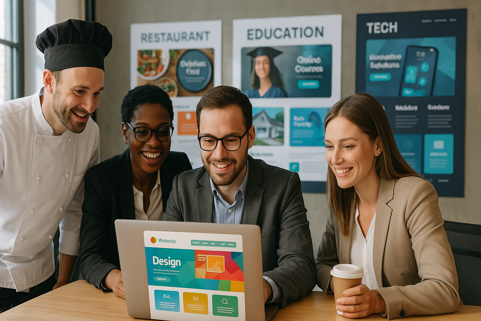 thiết kế website theo ngành