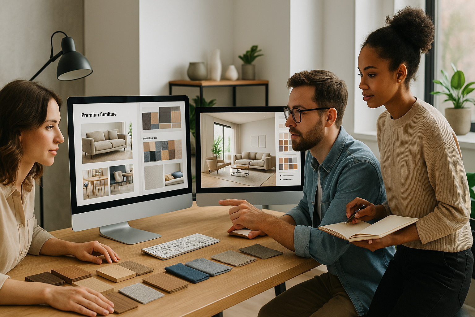 thiết kế website nội thất