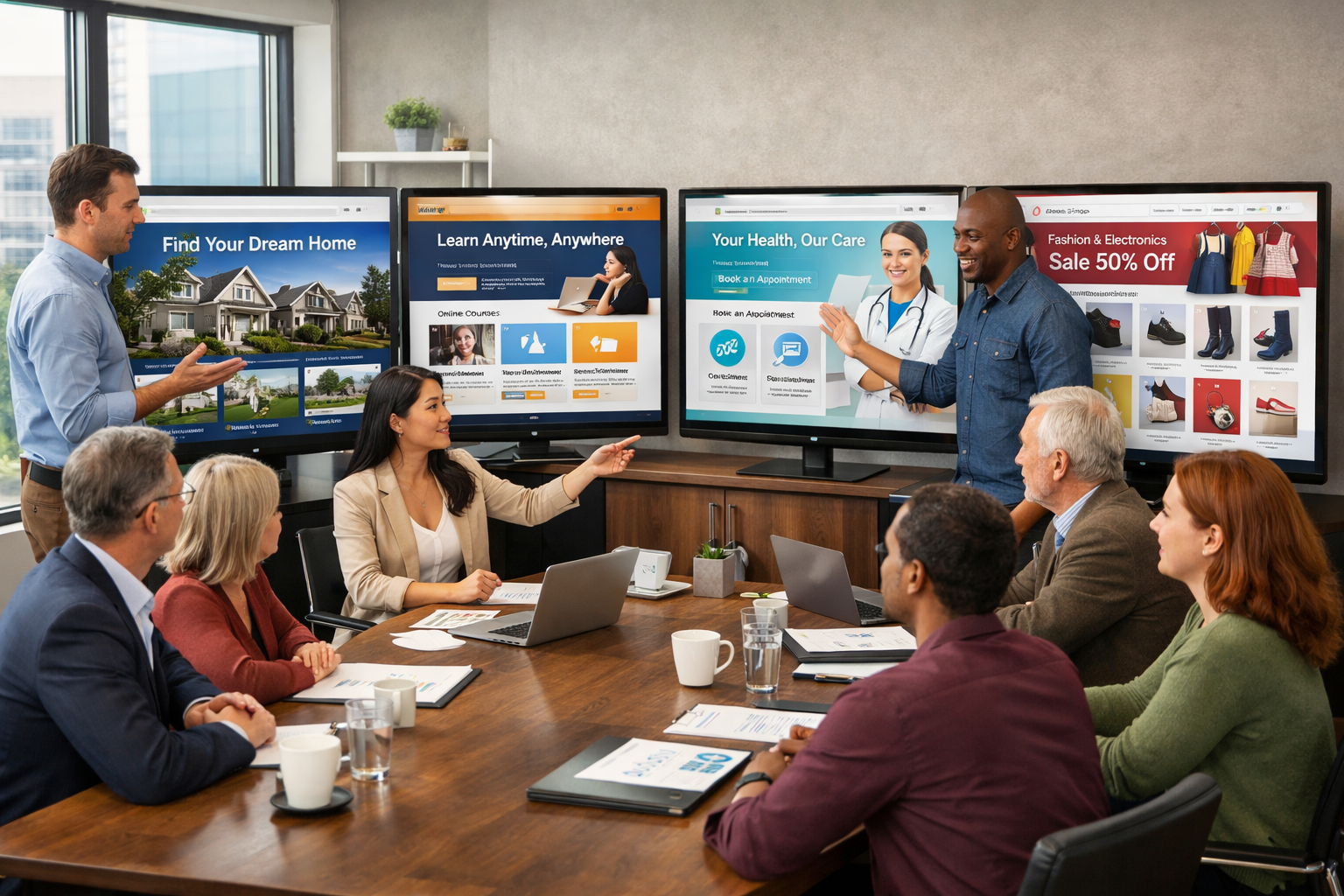 thiết kế website theo ngành