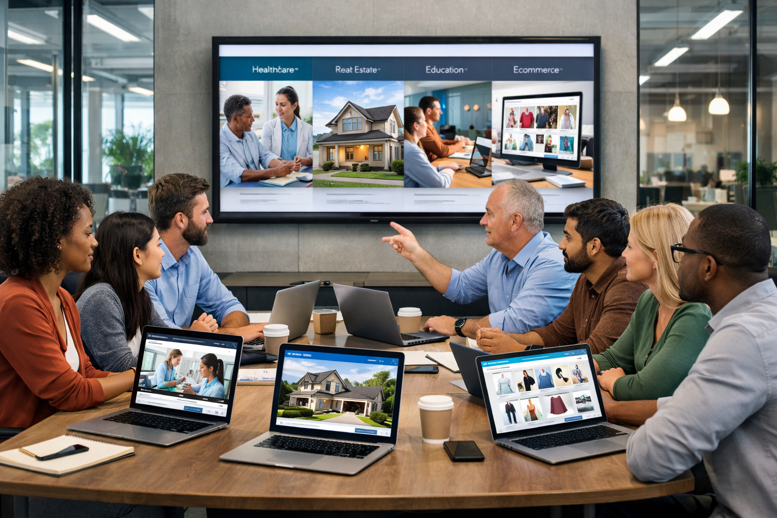 thiết kế website theo ngành