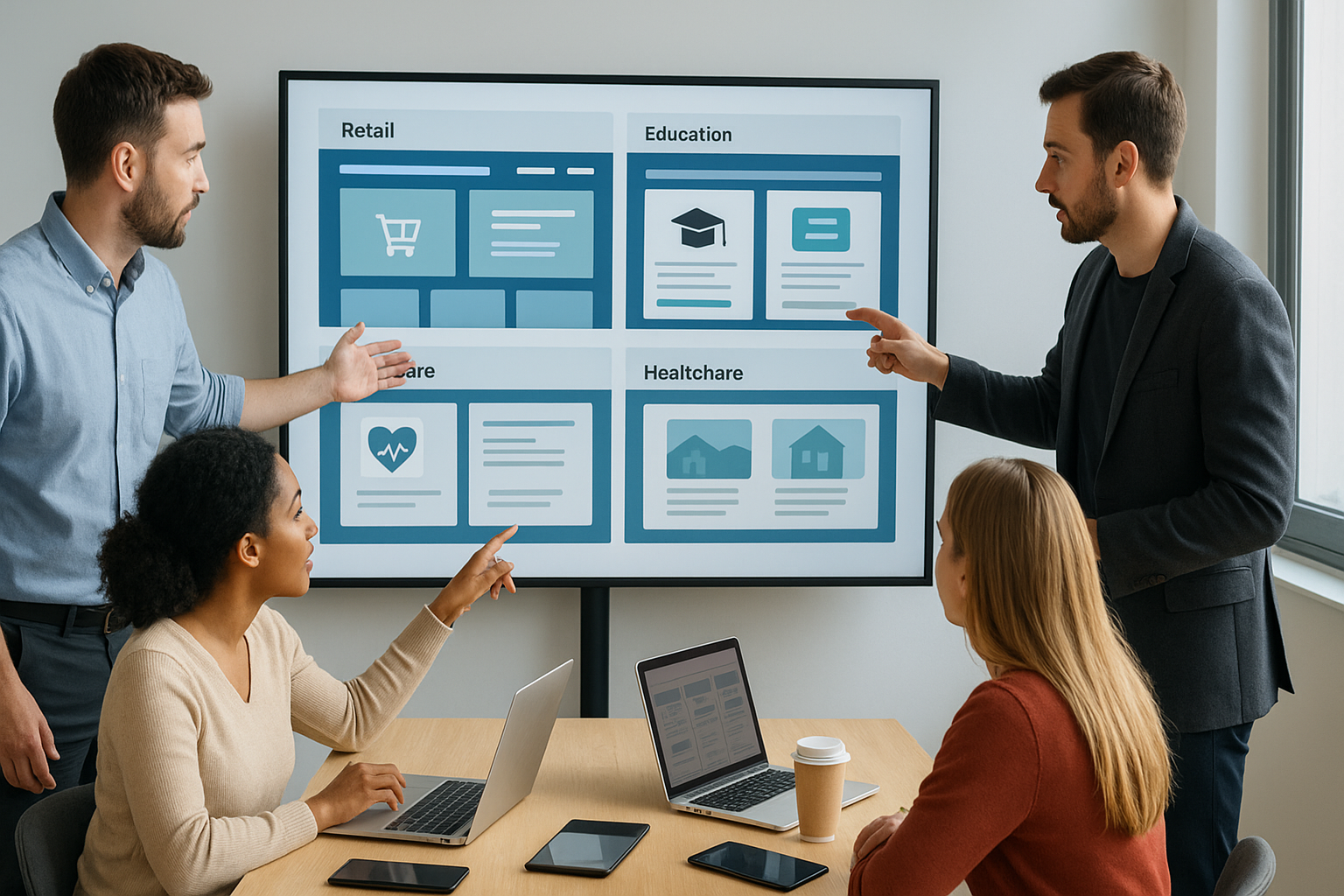 thiết kế website theo ngành