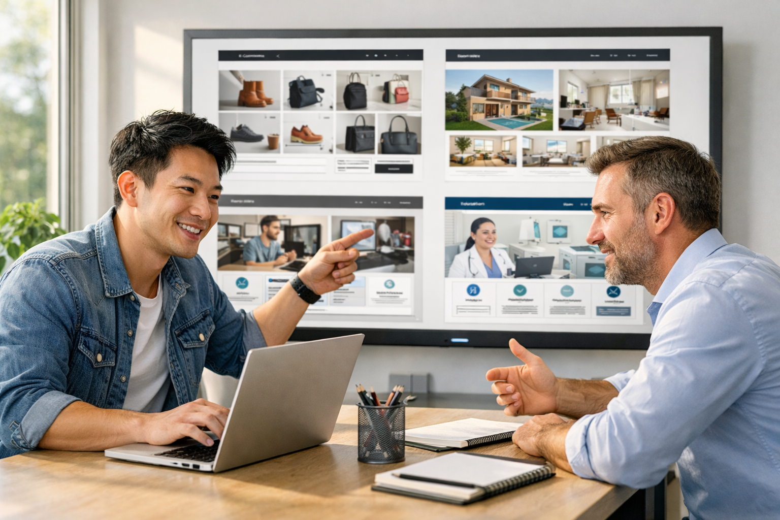 thiết kế website theo ngành