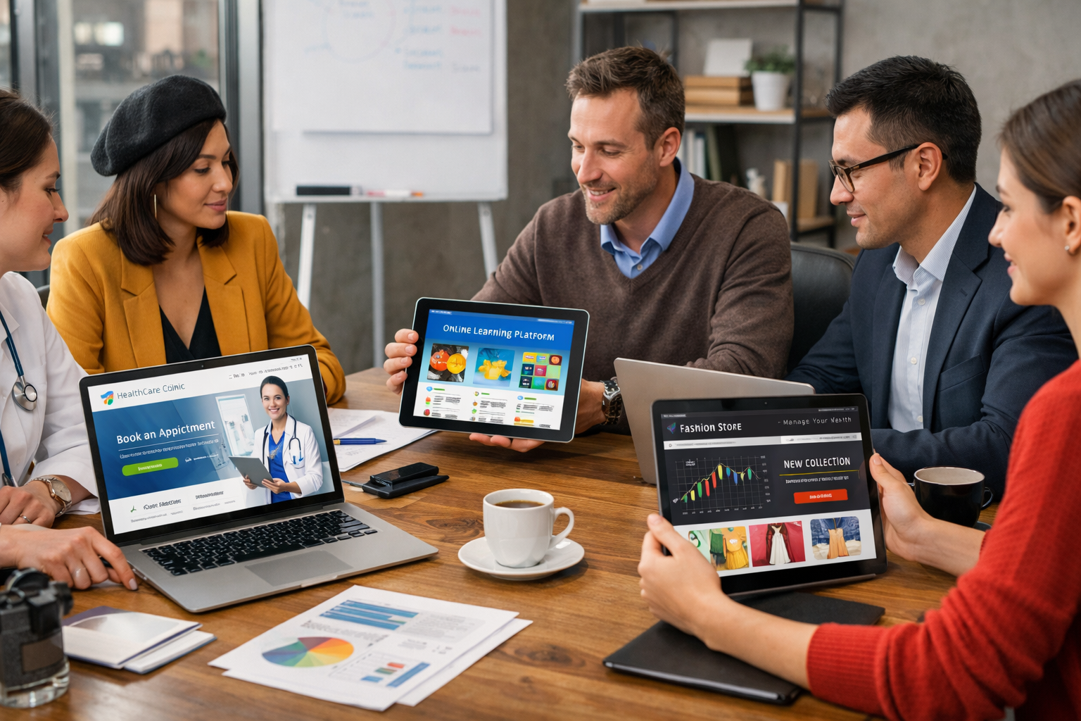 thiết kế website theo ngành