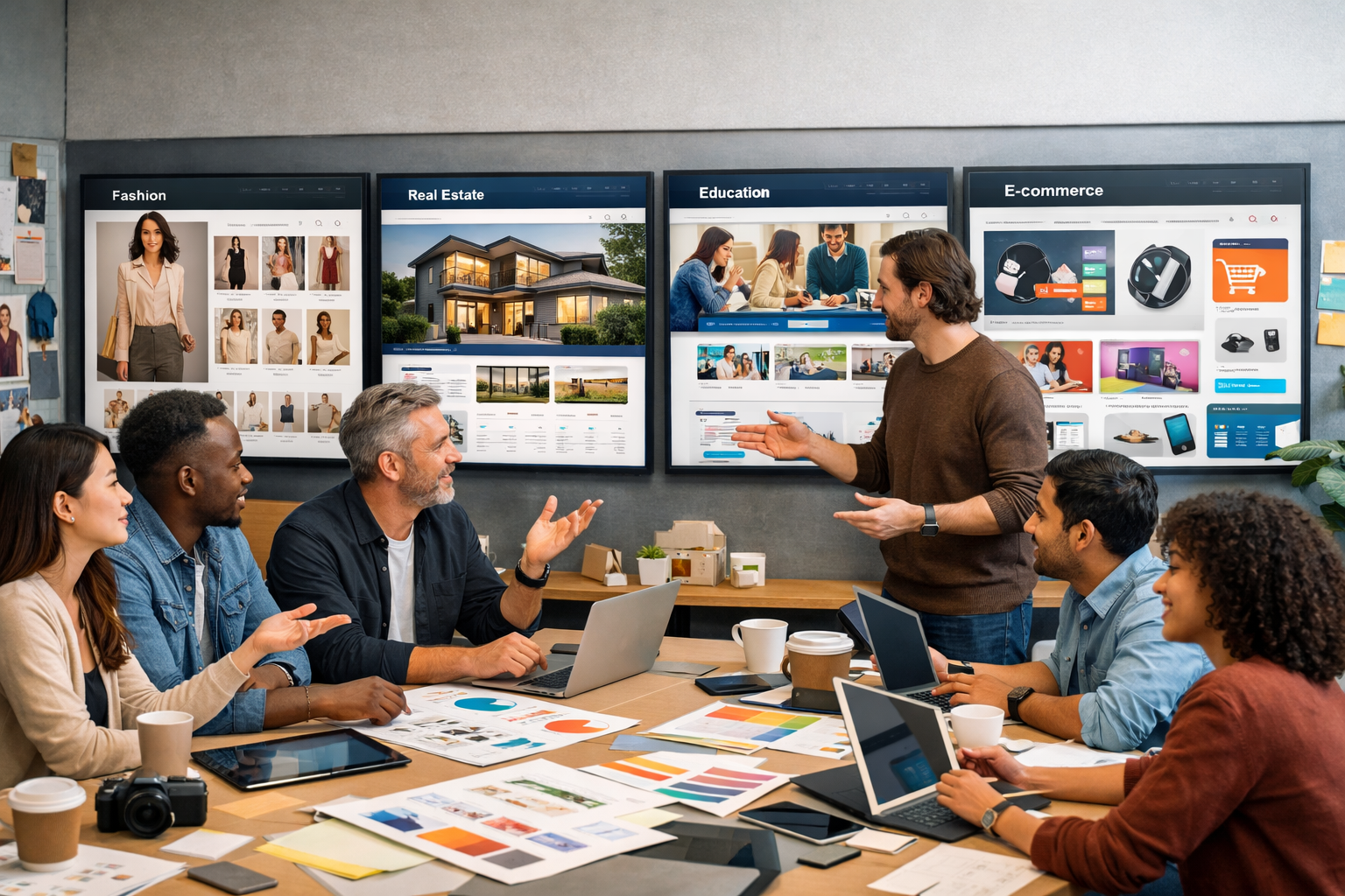 thiết kế website theo ngành