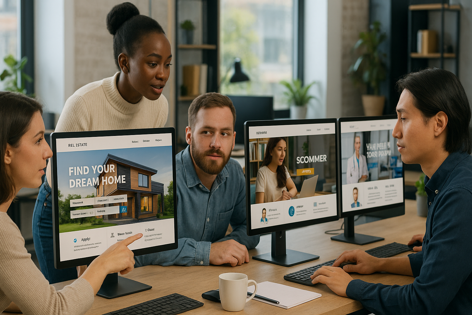 thiết kế website theo ngành