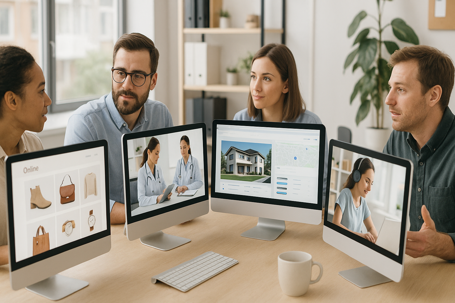 thiết kế website theo ngành