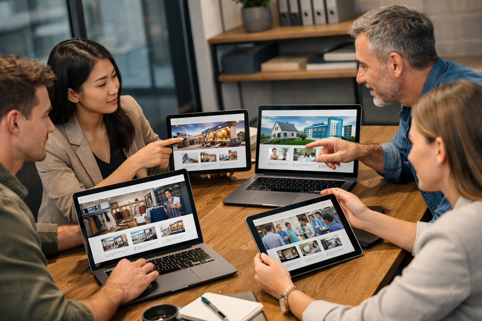 thiết kế website theo ngành