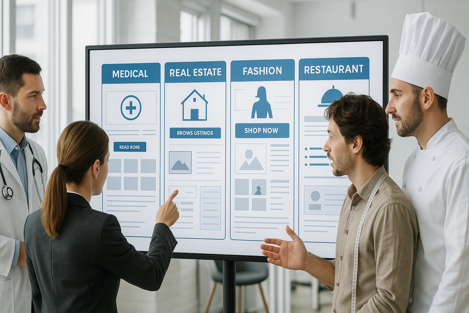 Thiết kế website theo ngành: Bí quyết nổi bật trên thị trường 2 thiết kế website theo ngành