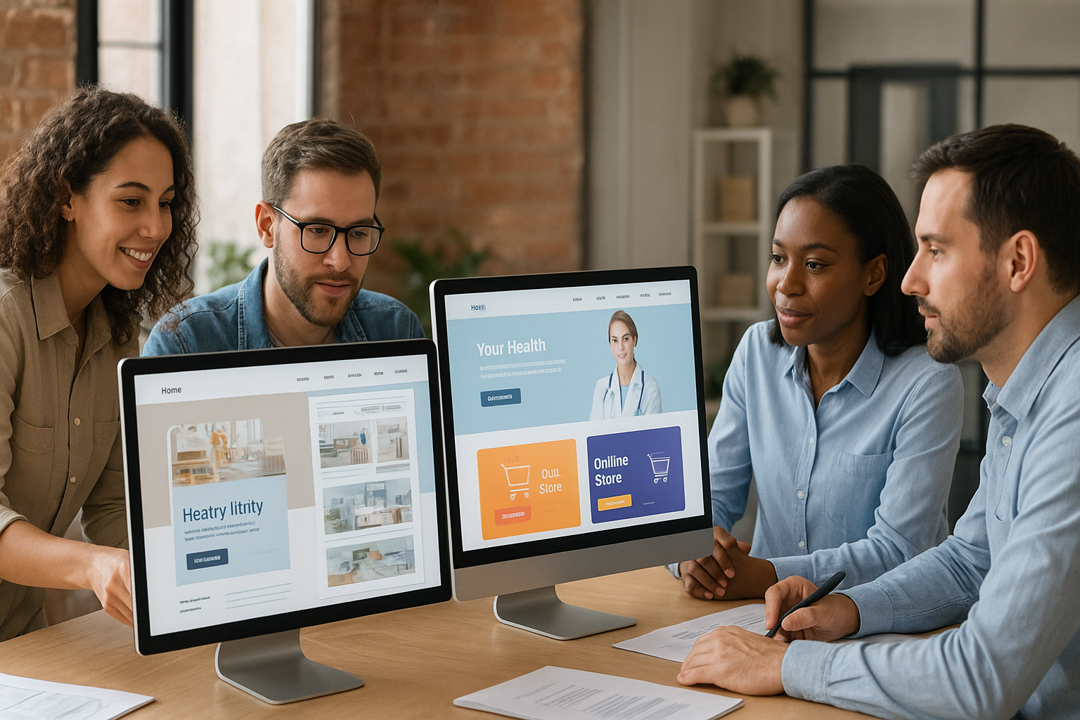 thiết kế website theo ngành