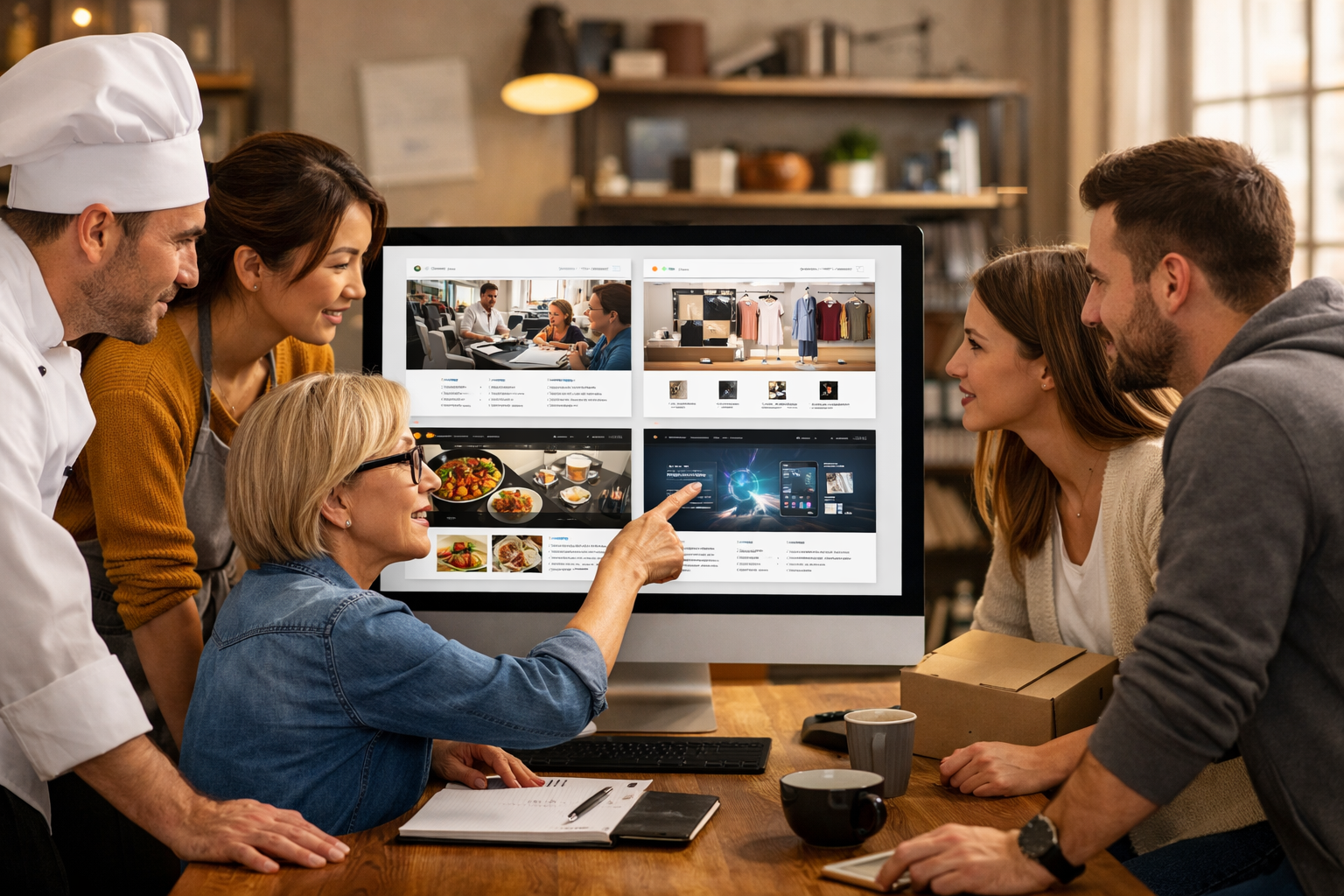 thiết kế website theo ngành