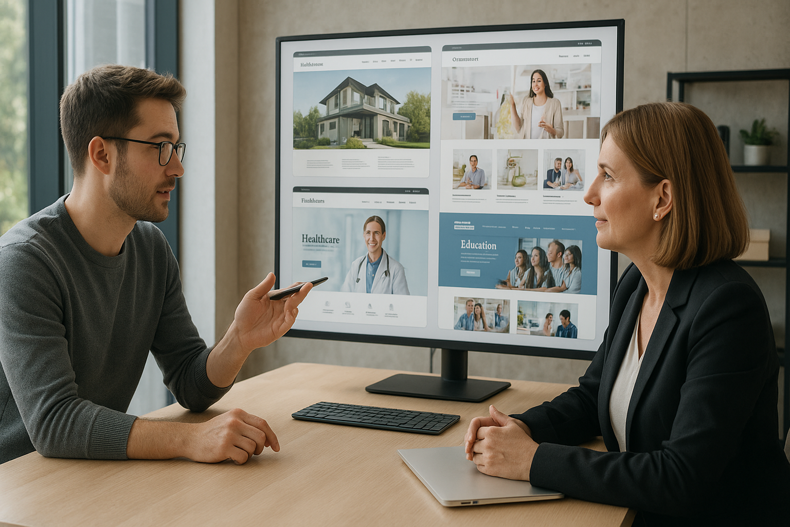 thiết kế website theo ngành