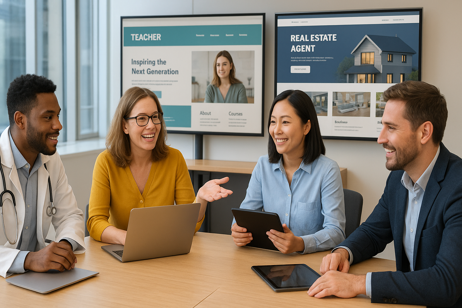 thiết kế website theo ngành