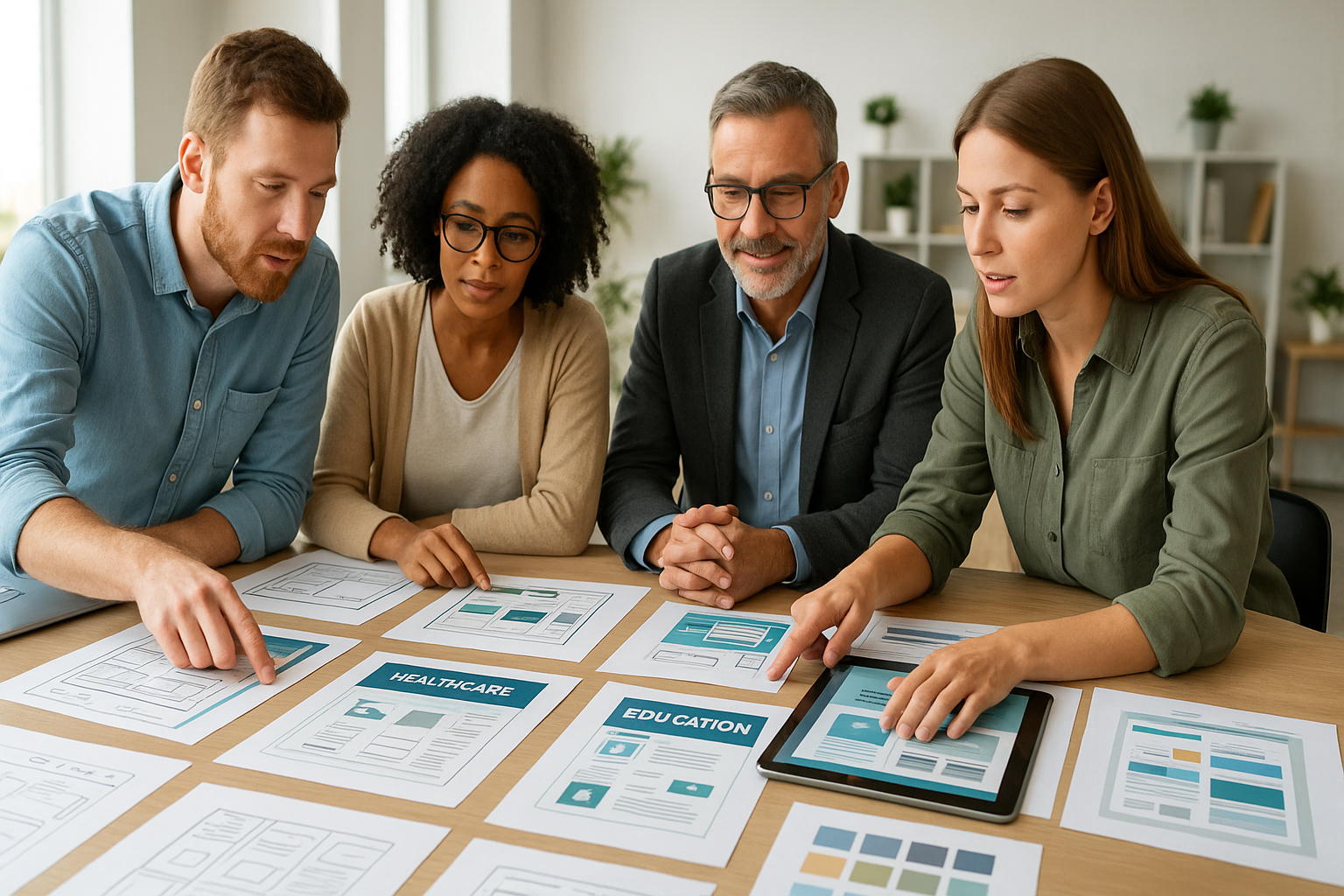 thiết kế website theo ngành