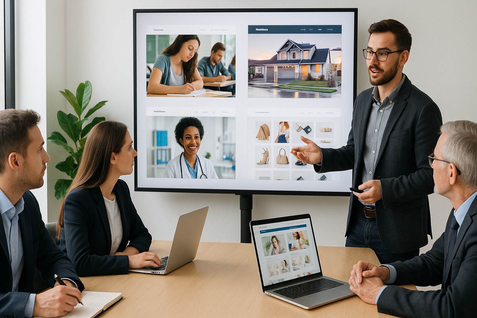 thiết kế website theo ngành