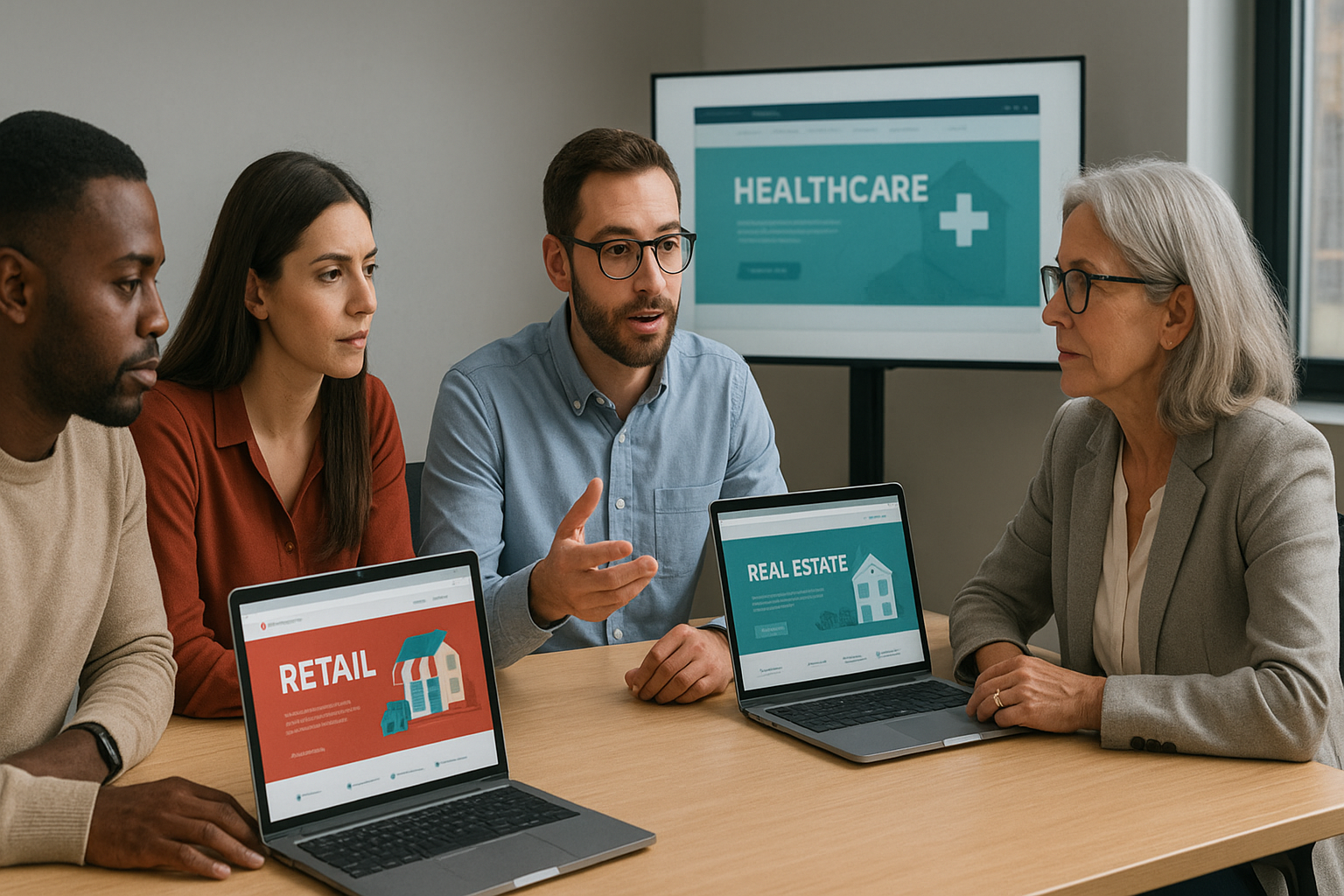 thiết kế website theo ngành